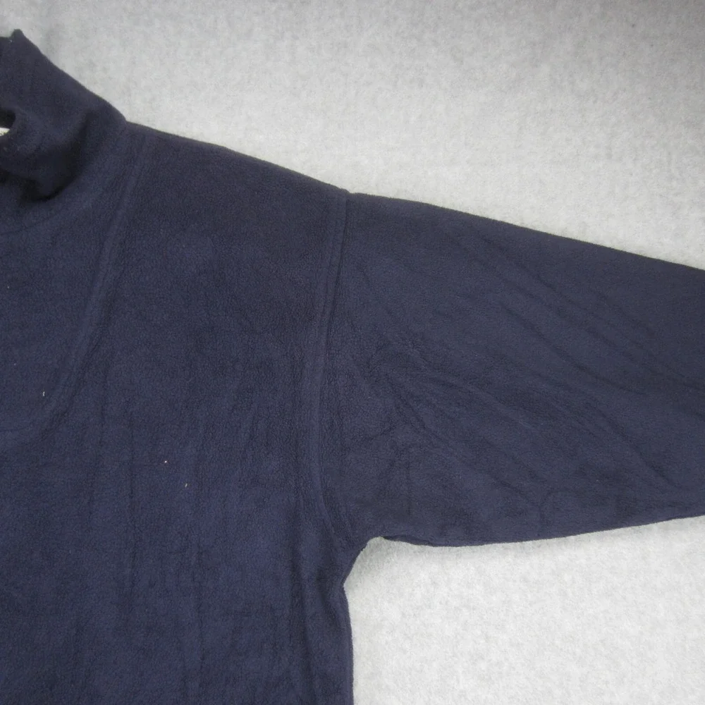 Columbia Sportswear Jacket Womens Small Blue Full Zip Fleece Zip Pockets‎ 90s